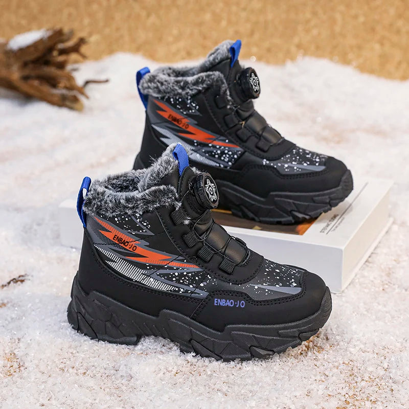 Child Fleece-Lined Snow Boots