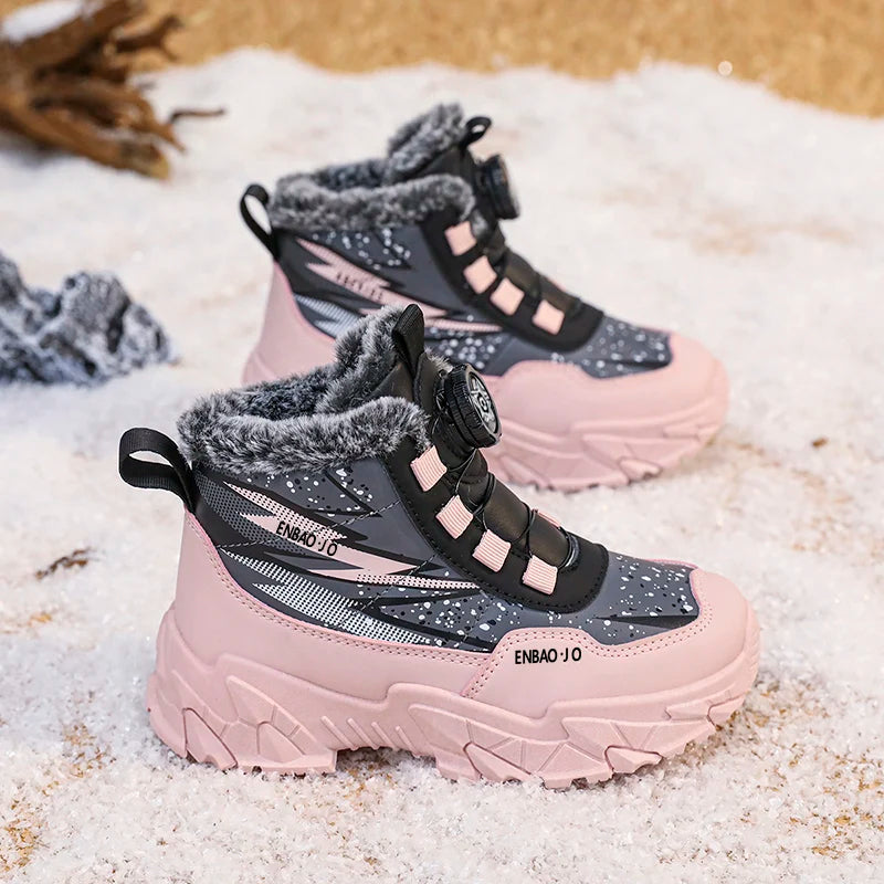 Child Fleece-Lined Snow Boots